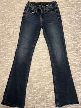 Silver Jeans Women's Dark Indigo Bootcut Jeans